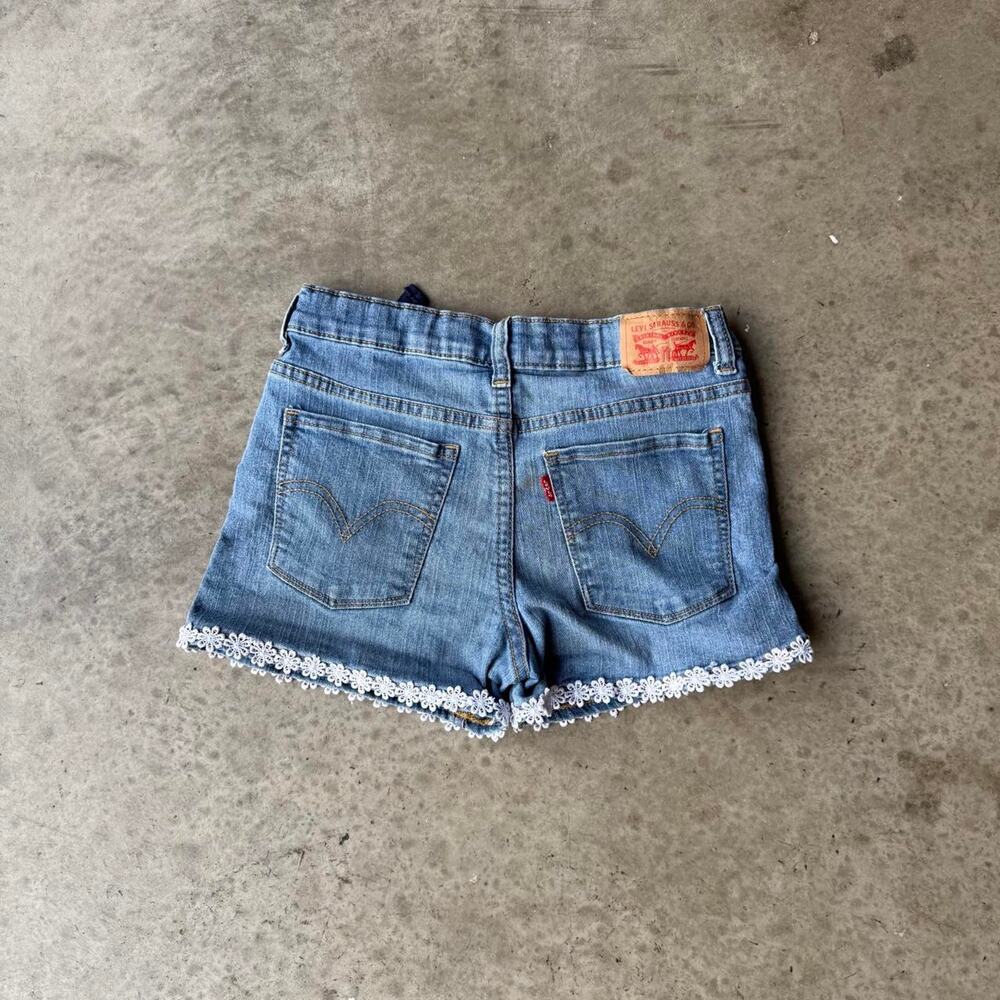 Levi’s Floral Jean Shorts